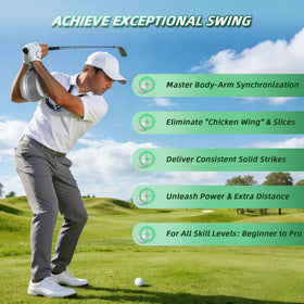 EKEPE ball helps correct chicken wing for a cleaner swing path.