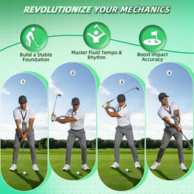 Memory foam core delivers consistent feel and stable connection during practice.
