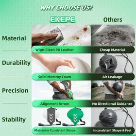 Portable golf training aid for on-the-go practice anywhere.