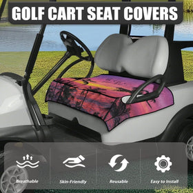 ELEQIN golf cart cover installs in one step without removing seats
