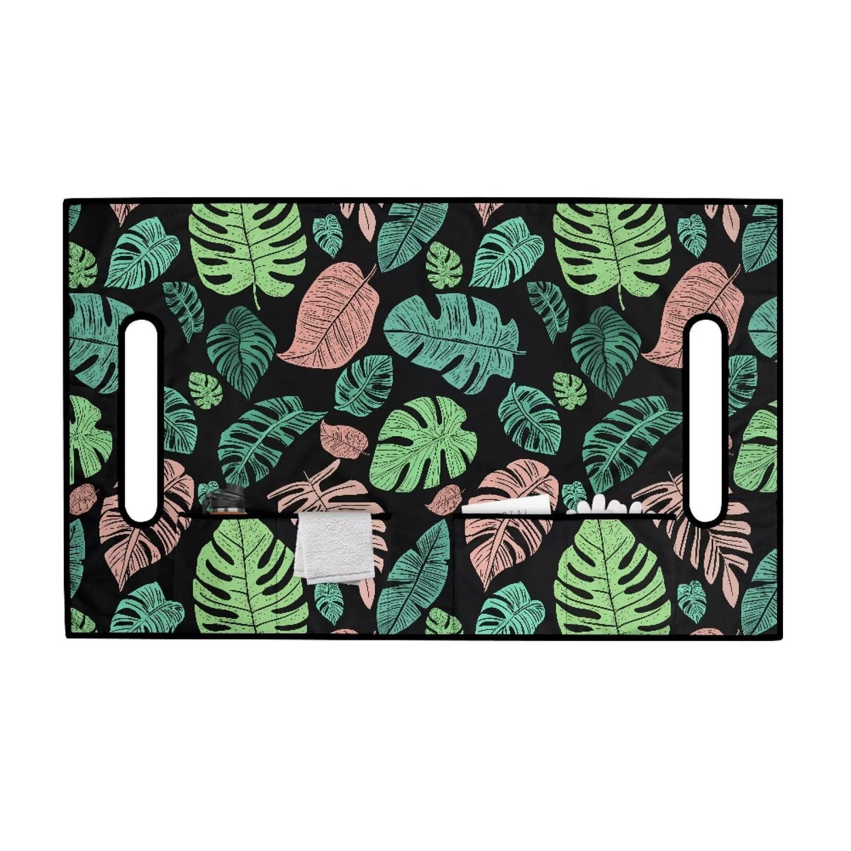 ELEQIN seat cover doubles as beach towel or picnic mat while parked