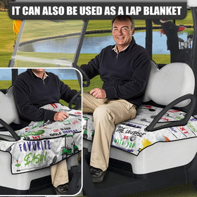 ELEQIN seat cover doubles as a beach towel for outings.
