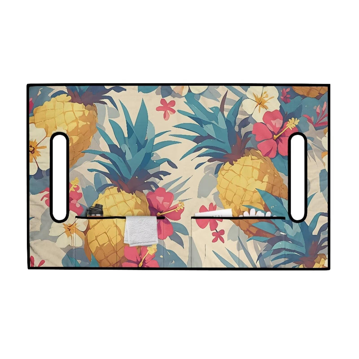 ELEQIN seat cover doubles as beach towel or picnic mat for versatility.