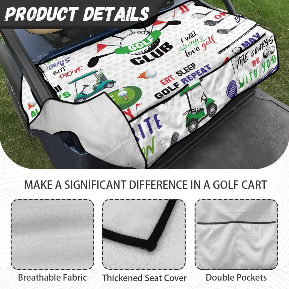 ELEQIN easy-install seat cover saves time during setup.