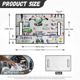ELEQIN seat cover is machine washable for simple care.
