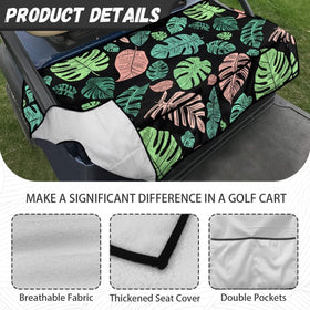 ELEQIN seat cover soft comfort fabric for cool, breathable seating