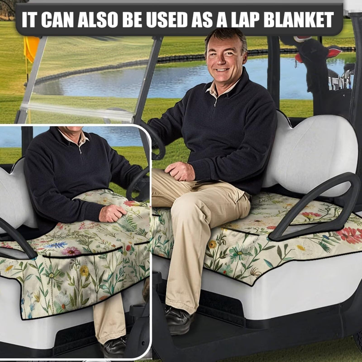 Soft, breathable fabric keeps you comfortable on hot days and adds warmth in cooler weather.