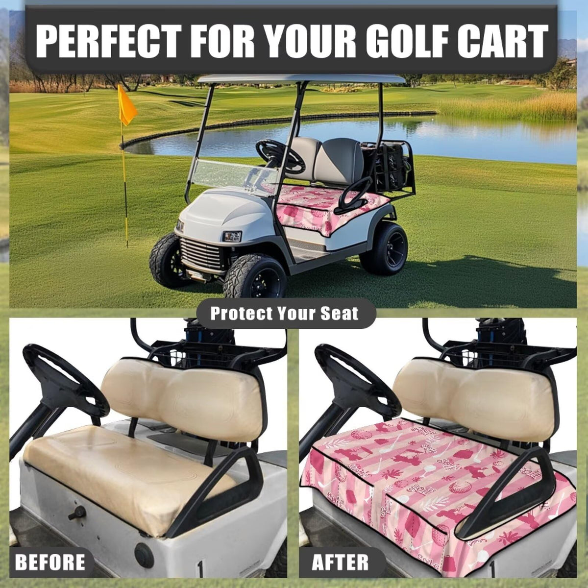 ELEQIN soft comfort seat blanket offers breathable fabric for cooling and sweat absorption.