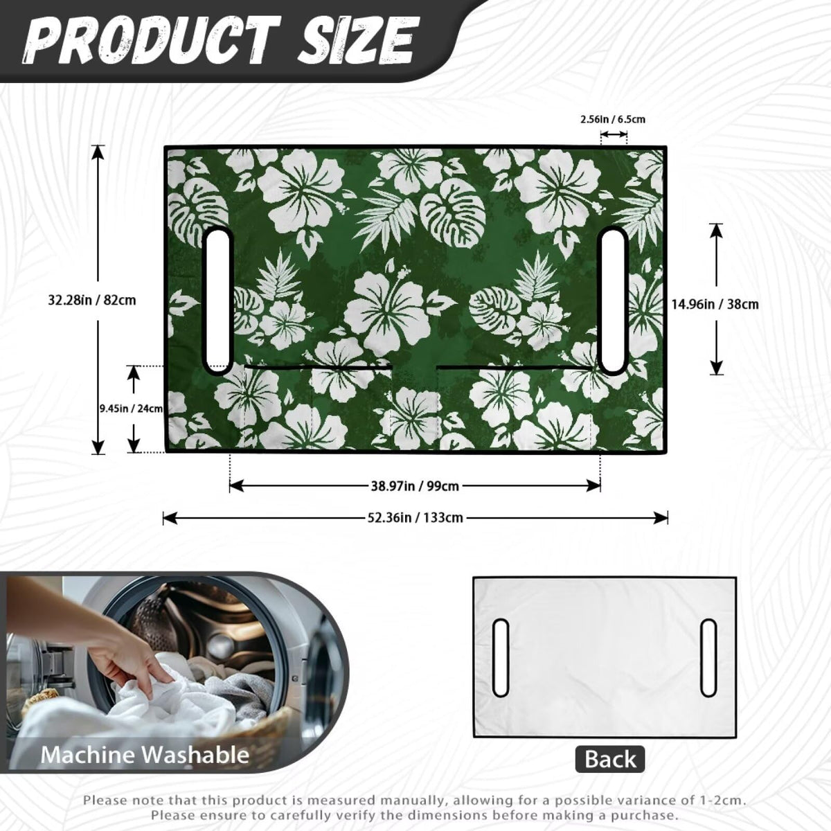 ELEQIN tropical-green pattern design elevates golf cart style