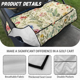 Universal fit for EZGO, Yamaha, Club Car and more with ELEQIN cover.