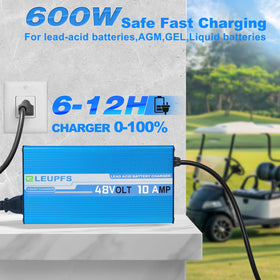 ELEUPFS 3-pin round plug connection for Club Car compatibility and easy setup.