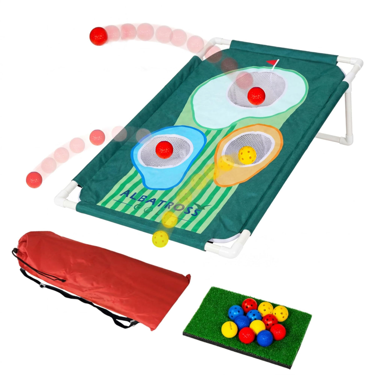 Elevon Backyard Golf Cornhole Set target enhances outdoor accuracy and fun.