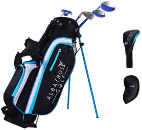 Elevon Junior complete set blue/black, front view for beginner practice sessions
