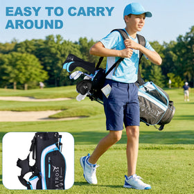 Elevon junior irons PW provide consistent feel for accurate approach shots.