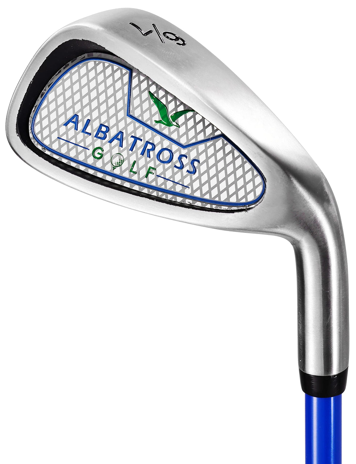 Elevon junior iron and putter layout, ergonomic design for accuracy