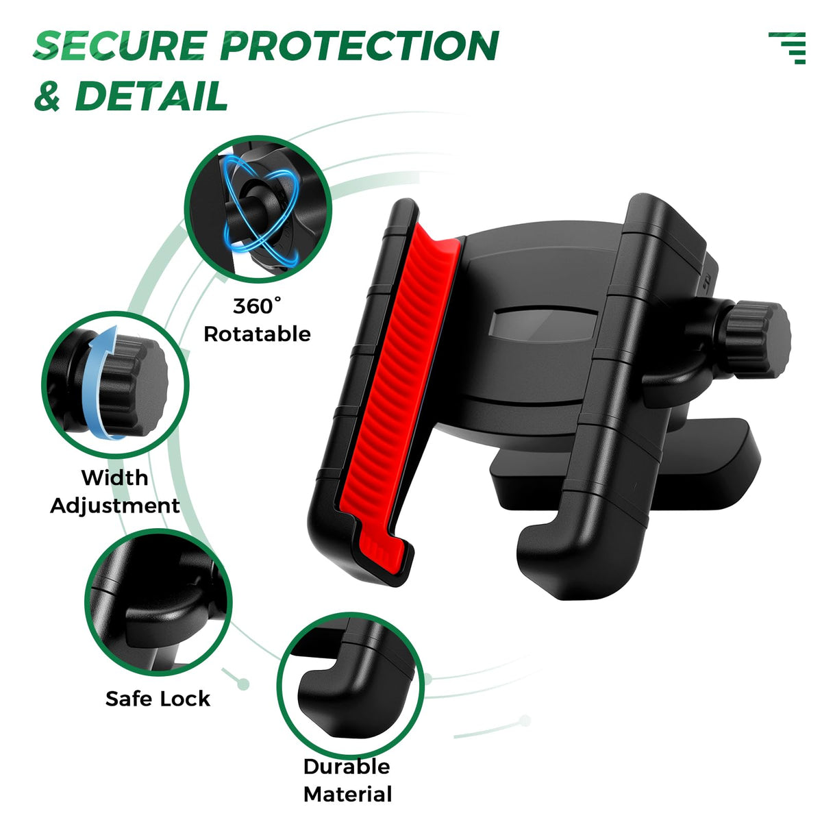 Ellrkr Universal compatibility wide device range with multiple phones.
