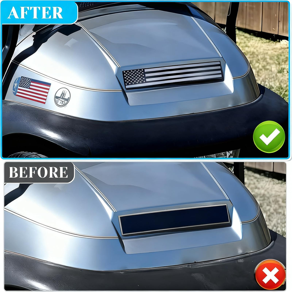 Emeland UV-resistant graphic maintains color under sun exposure
