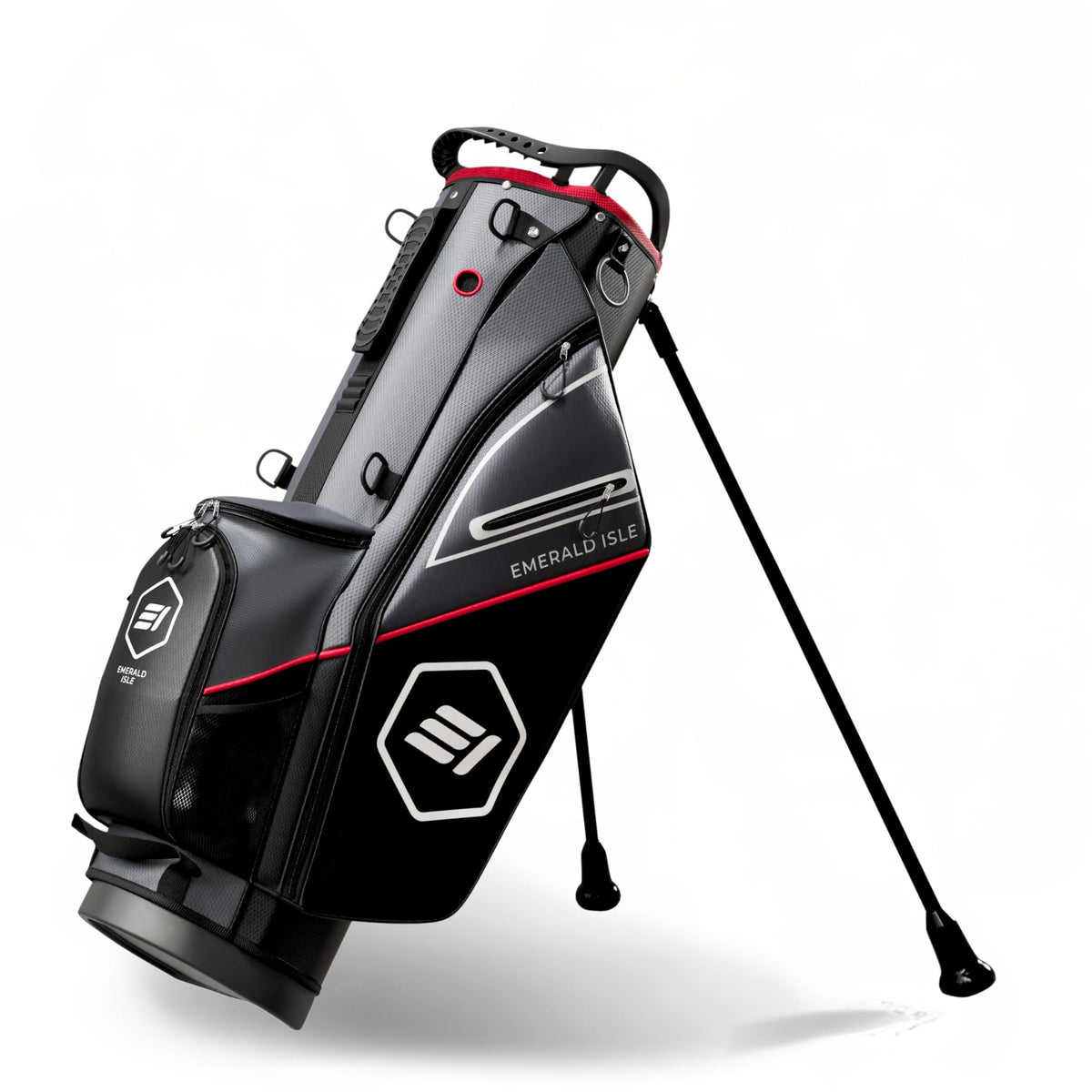 Emerald Isle lightweight stand bag for easy on-course movement