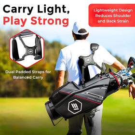 Emerald Isle padded carry handle and strap reduce shoulder strain