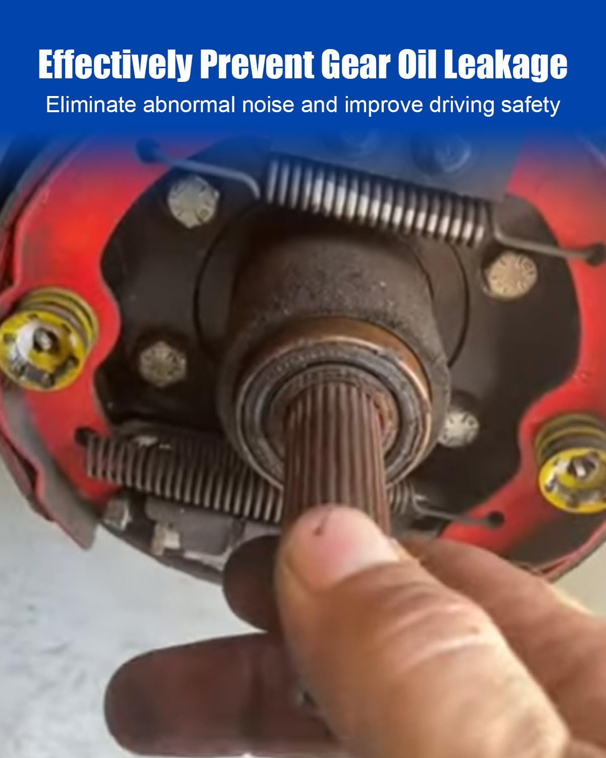 EMIHO rear splined axle passenger side for EZGO TXT, supports smooth engagement