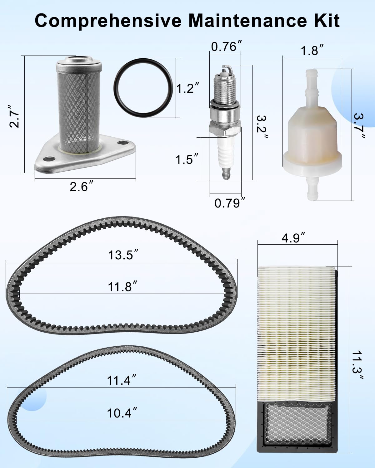 EMIHO fuel filter blocks contaminants, supporting steady fuel flow