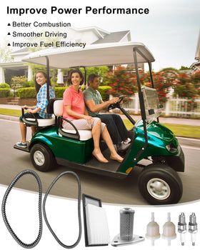 EMIHO starter generator belt for EZGO carts delivers easier starts and consistent operation