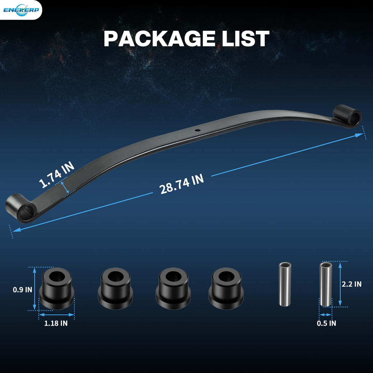 ENEKERP assembly-pack shows all components ready for easy assembly