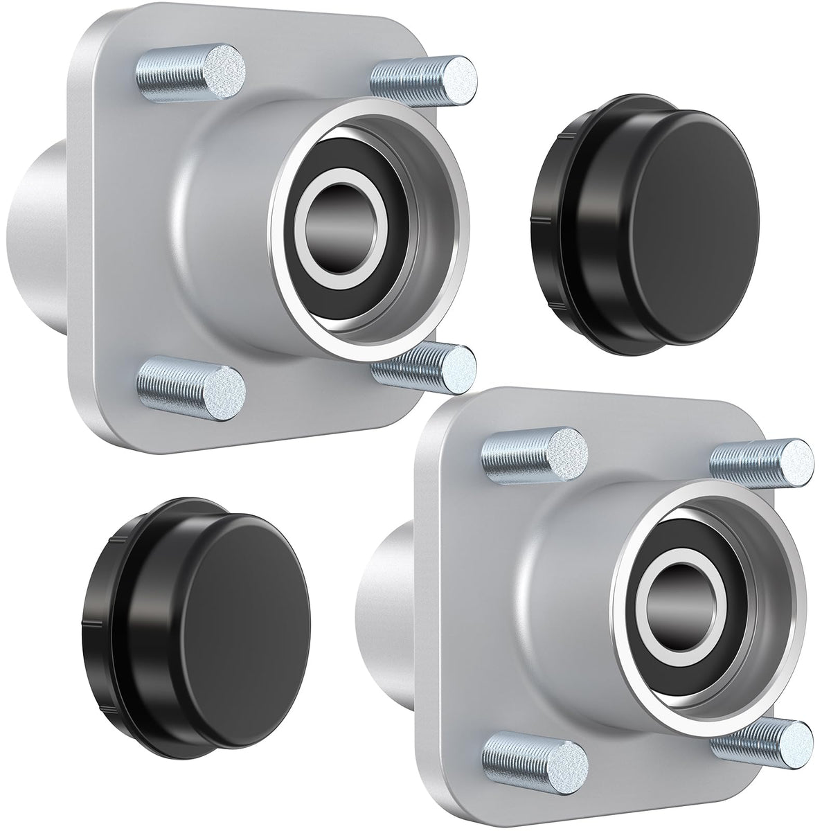 ENEKERP Club Car front wheel hub assembly shown for reliable steering and quiet operation