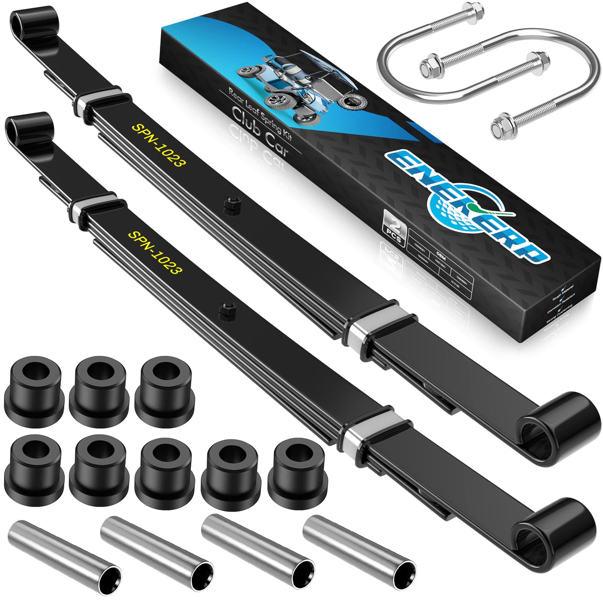 ENEKERP Club Car Precedent rear leaf spring kit four-leaf assembly for smoother ride