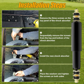 ENEKERP EZGO Medalist rear shock delivers smoother rides for 1994-up carts