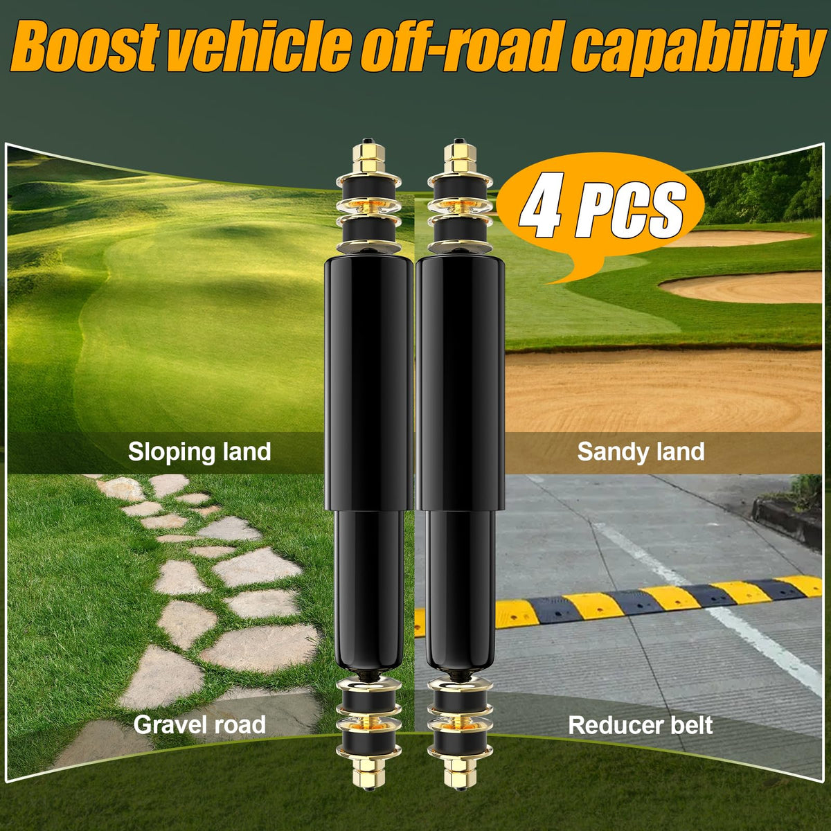 ENEKERP golf cart road test demonstrates improved comfort on pavement