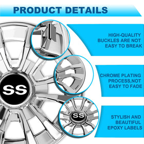 ENEKERP wheel covers easy-installation demonstrated with simple click-in method.