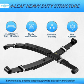 ENEKERP golf cart suspension upgrade on rough terrain improving ride comfort