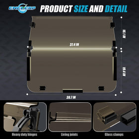 ENEKERP 5mm polycarbonate close-up highlighting impact resistance and clarity