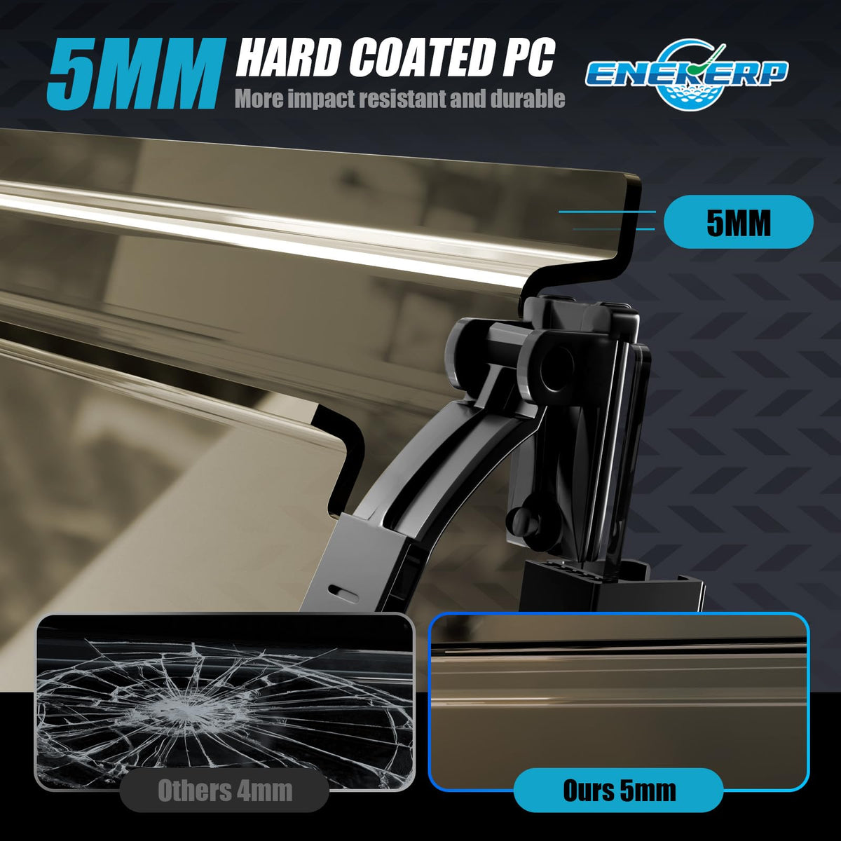 ENEKERP heavy-duty hinges detail for smooth long-term operation