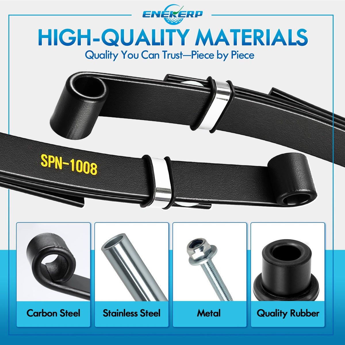 ENEKERP heavy-duty rear springs assembly for durable suspension performance