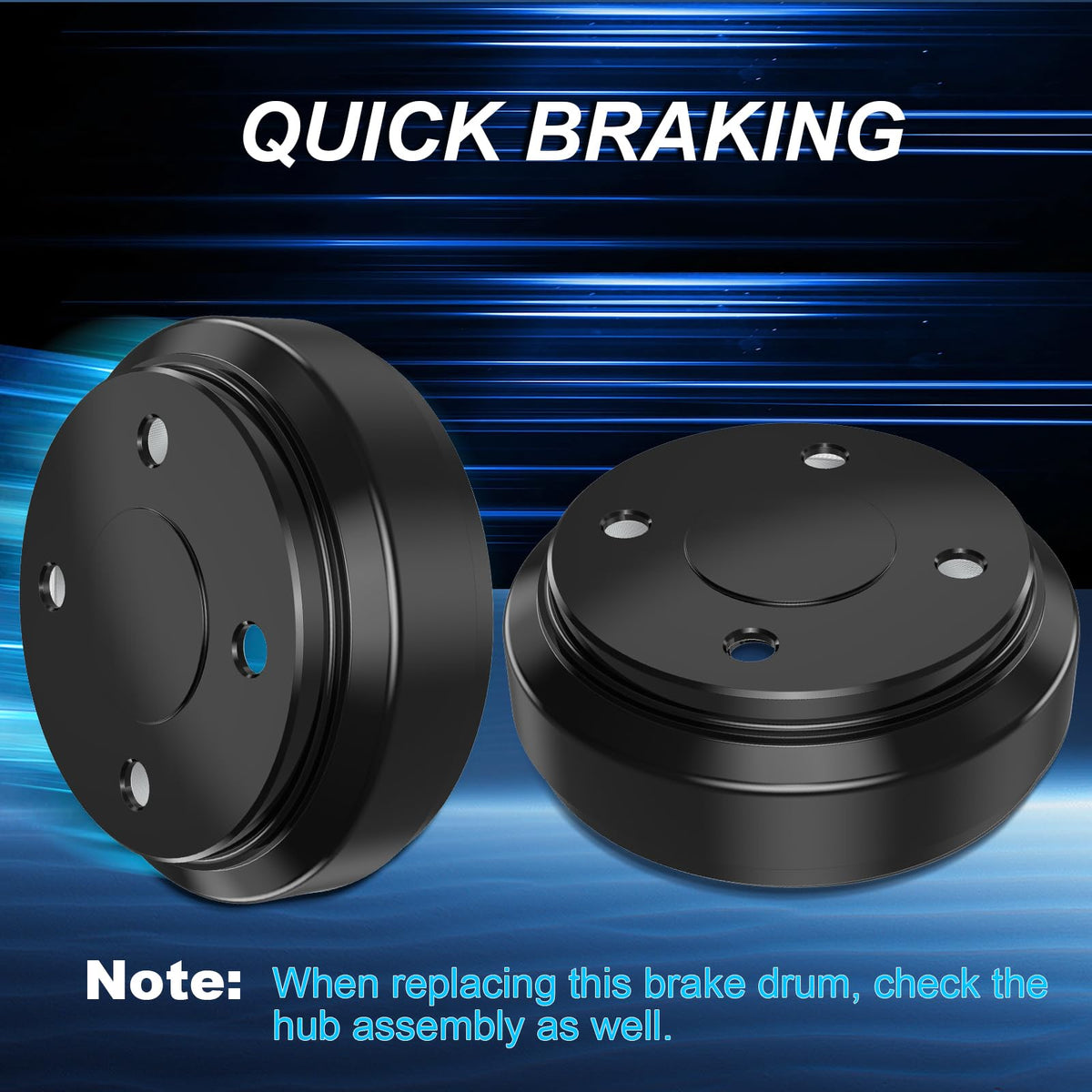 OEM 101791101 compliant ENEKERP brake drum for Club Car.