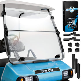 ENEKERP windscreen for Club Car DS 2000-up offers clear visibility on the course