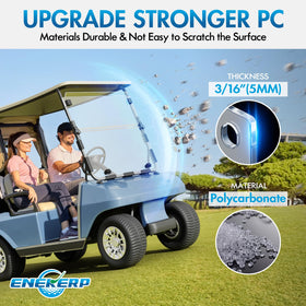 ENEKERP windscreen UV protection reduces glare on sunny days