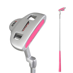 EnjoyCool Junior Golf Putter 25-inch pink grip provides secure hold during practice