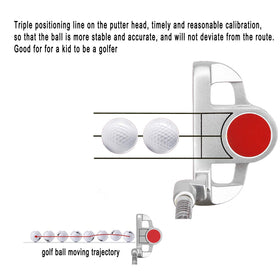 ENJOYCOOL Junior Golf Putter 29-inch length supports longer reach and progression.