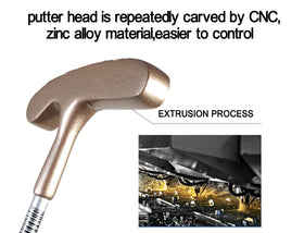 Enjoycool stainless steel shaft adds stability during swings