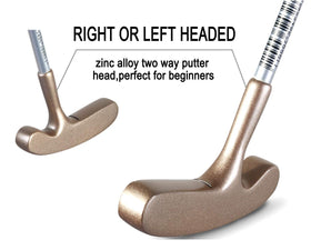 ENJOYCOOL stainless steel shaft and blue grip for steady, comfortable practice