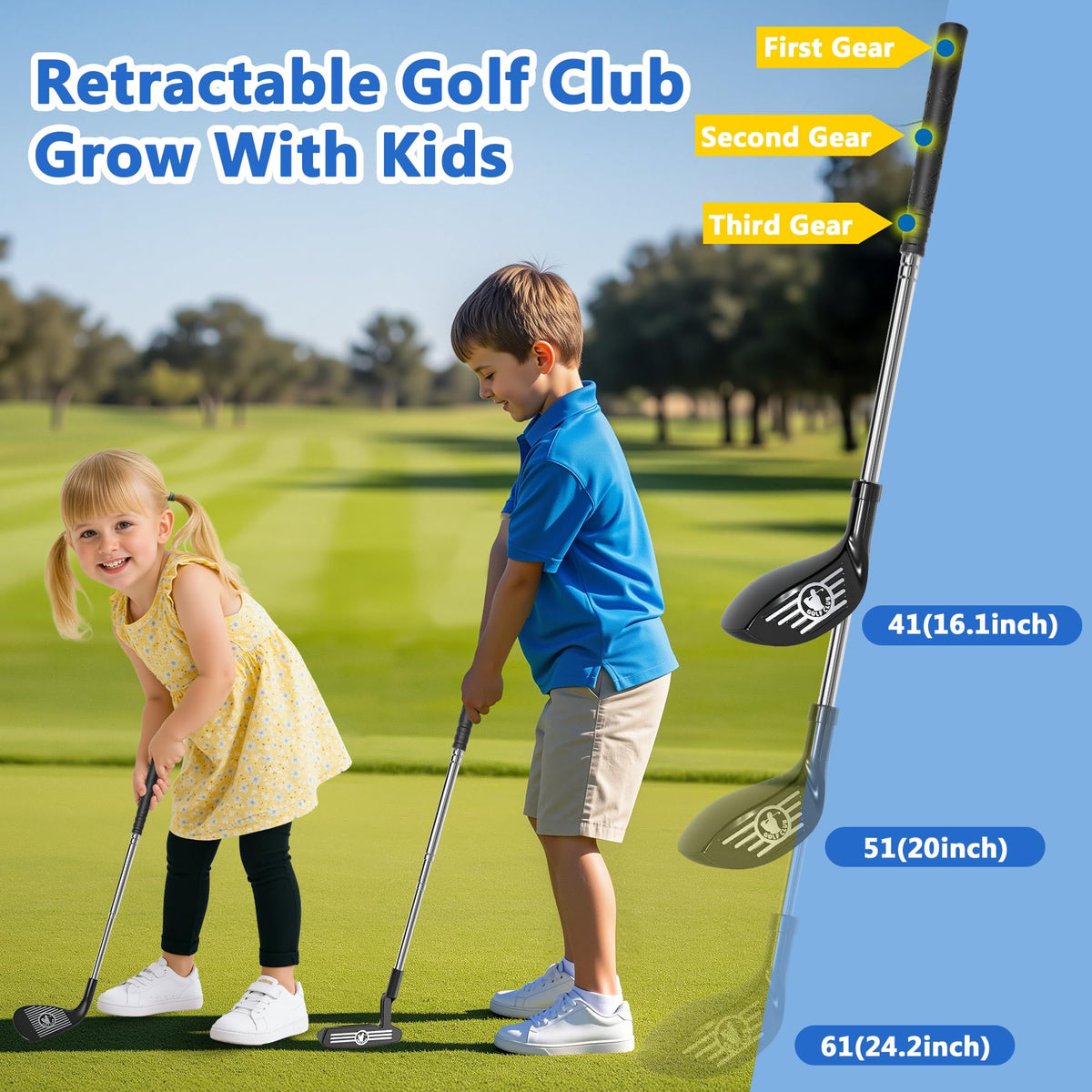 Enjoyjoy putting mat and tees for quick, easy practice setups.