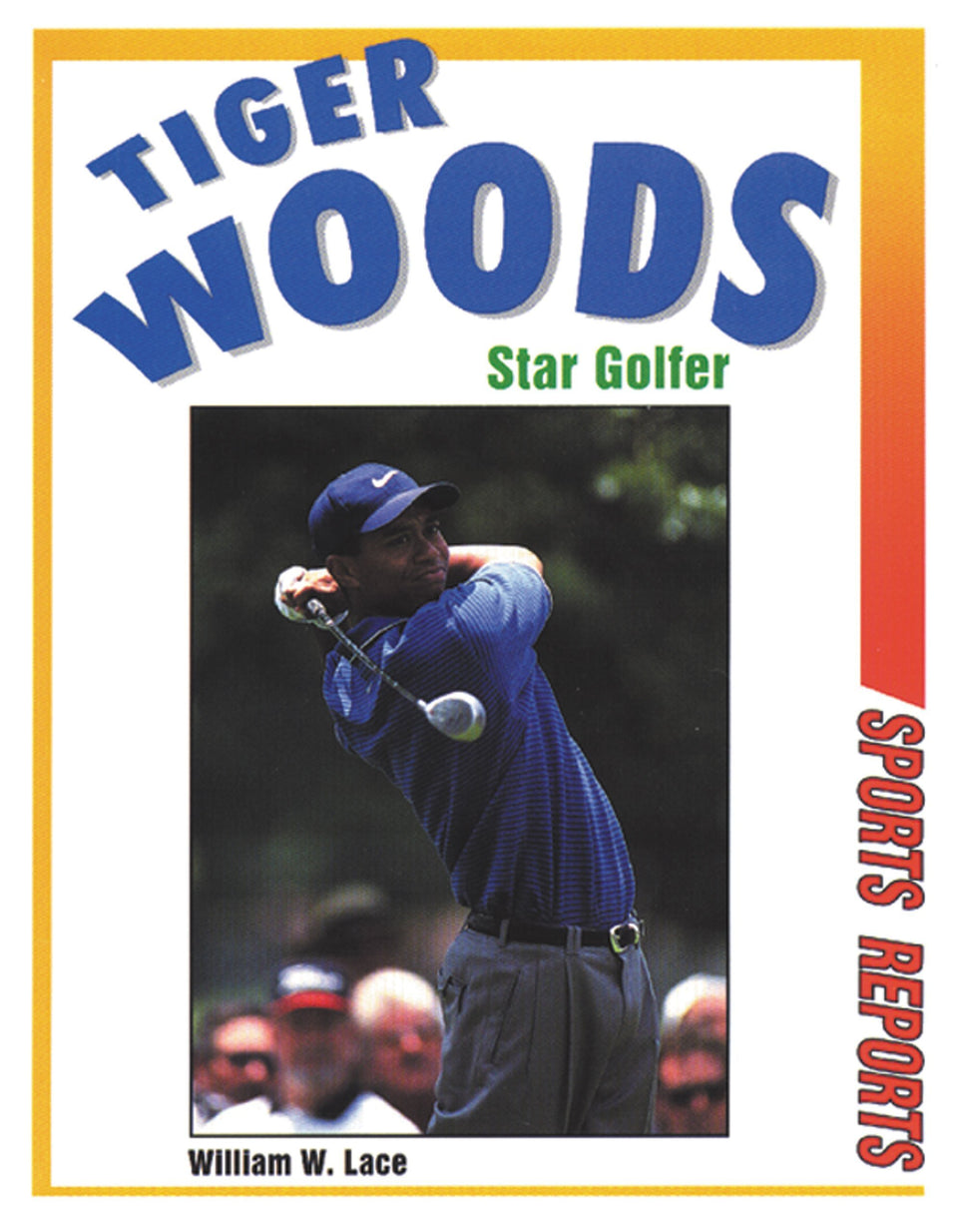 Enslow Publishers' Tiger Woods: Star Golfer cover—engaging sports biography for young readers.