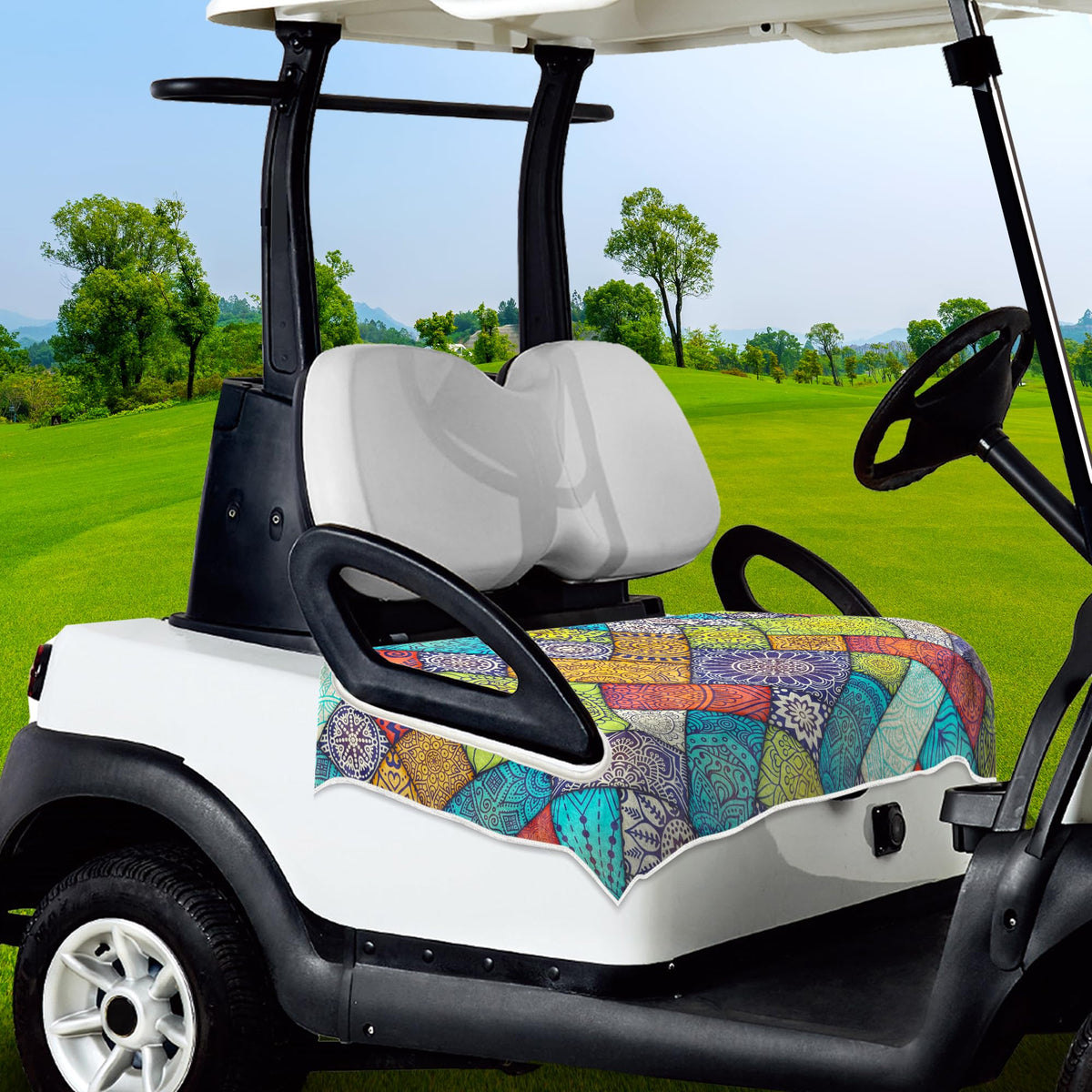 ENYORSE breathable microfiber helps keep seats cool on sunny days.