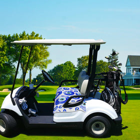 Great gift for golf lovers adding comfort and style to rides.
