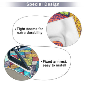 ENYORSE soft microfiber blanket keeps 2-4 seater seats dry and comfortable.