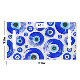 Soft microfiber material provides plush feel and durable wear.