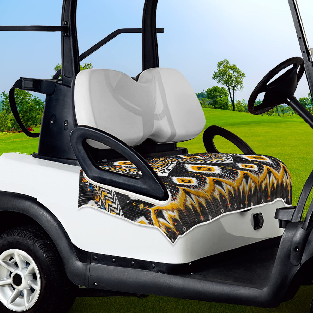 ENYORSEL ENYORSE soft microfiber keeps seats cool and comfortable on sunny rides.